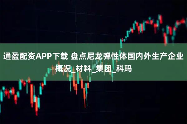 通盈配资APP下载 盘点尼龙弹性体国内外生产企业概况_材料_集团_科玛