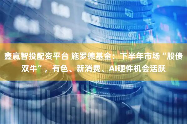 鑫赢智投配资平台 施罗德基金：下半年市场“股债双牛”，有色、新消费、AI硬件机会活跃